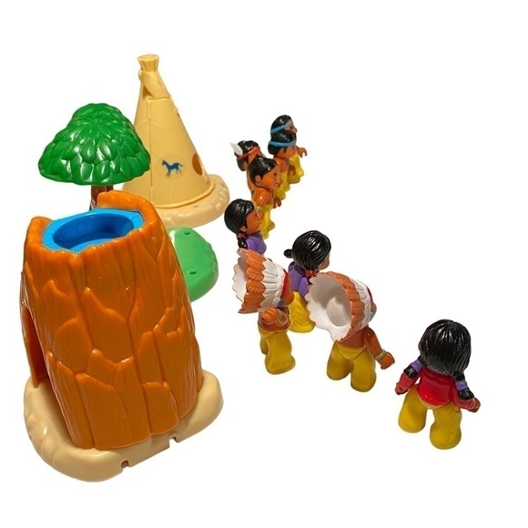 1995 Talentoy Itzy Bitzy Posable Pals Tiny Frontier Village Friends Cake Toppers - Picture 3 of 15